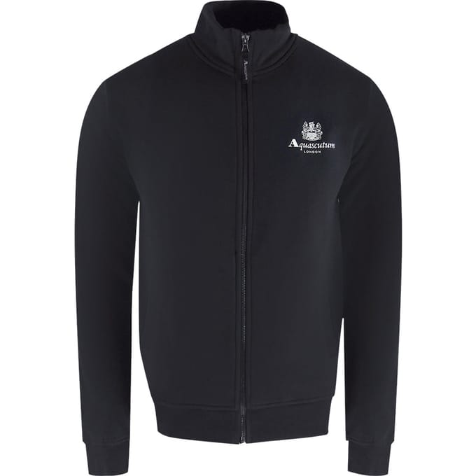 Aquascutum Active Zip Up Zwarte Sweatshirt