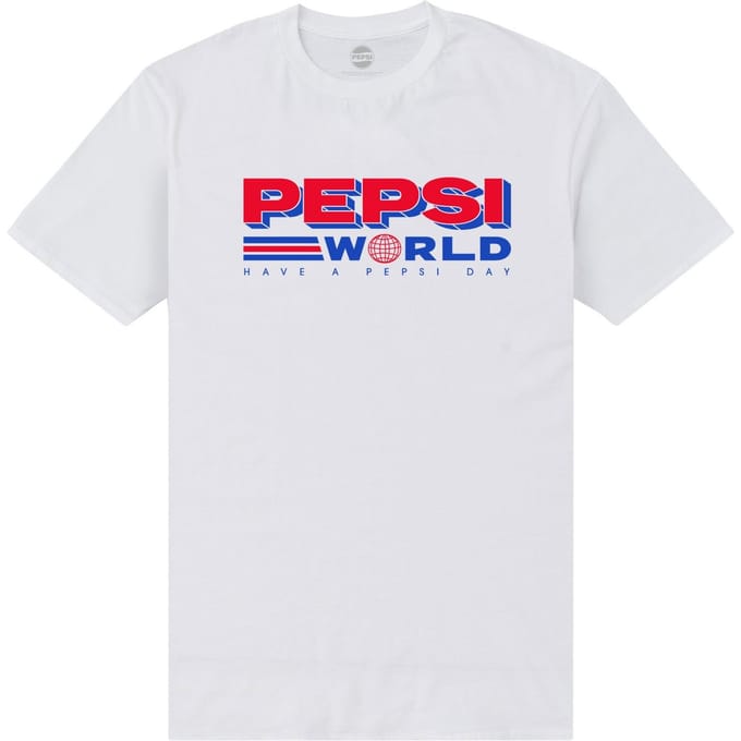 Pepsi Co. Have A Pepsi Day Men's T-Shirt - White - L