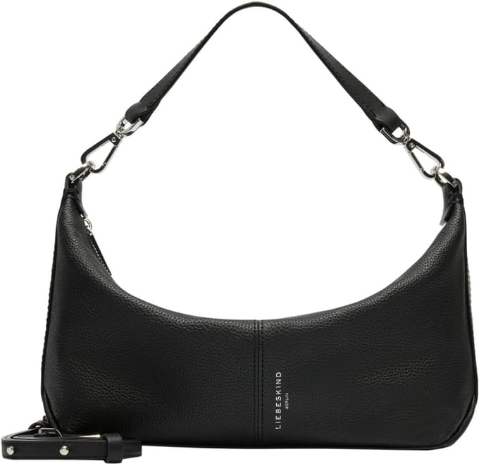 Dames Hobo Tas Zwart Leer - Stijlvolle Schoudertas voor Dames