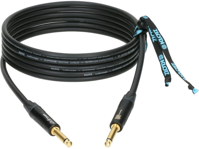 Klotz LA-GPP0300 LaGrange GOLD Guitar Cable 3 m - Instrumentenkabel