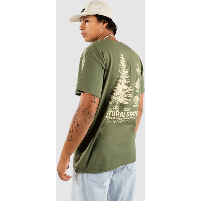 Dravus Natural State T-Shirt groen