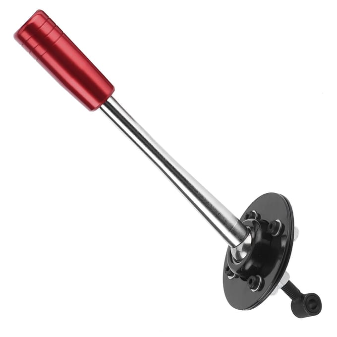 Korte Versnellingspook met Knop Auto Modificatie Geschikt voor E30 E36 E46 E34 E39 E6x Z3 1985‑2010 Red