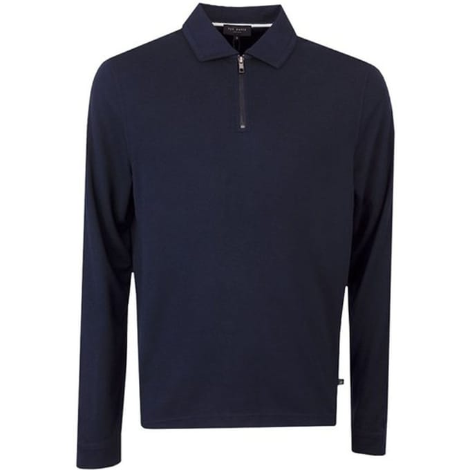 Ted Baker Karpol Heren Navy Modal Sweater