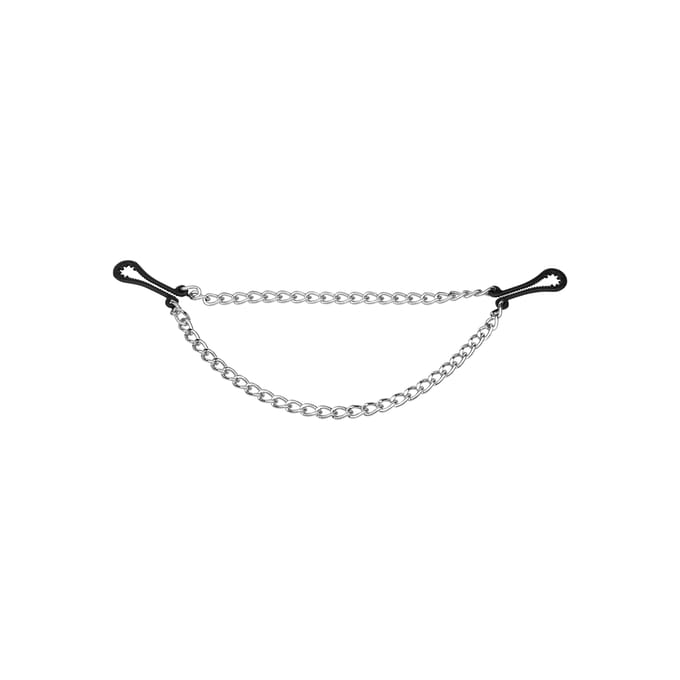 Rimba - Tepelklemmen - Plastic Getand - Met dubbele Ketting