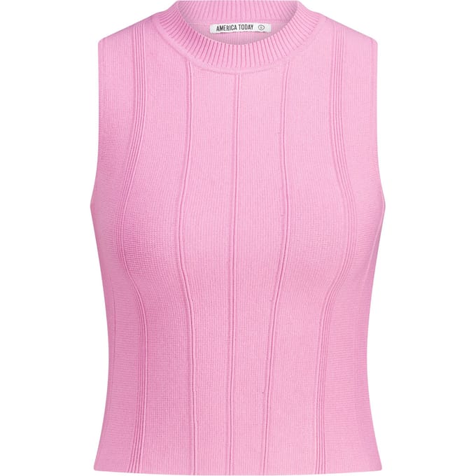 America Today Gigi Soft Pink Taglia: M | Canottiere Outlet | Donna | Rosa