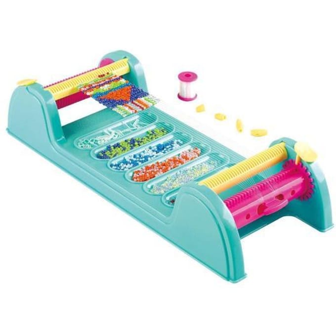 Play armbanden weefmachine set - kralen speelgoed creatief 16-delig.