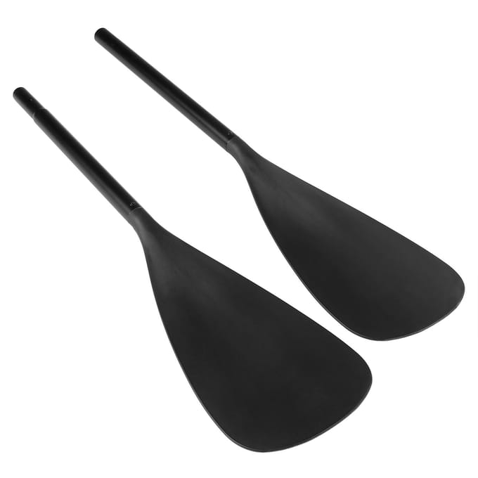 4-delige verstelbare SUP-peddelkajakboot met dubbel doel Stand Up Paddle Board zwart