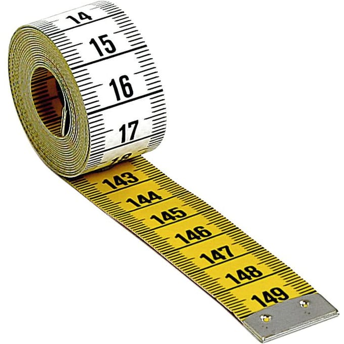 PRYM CENTIMETER LINT GEKLEURD, 150CM, PER STUK.
