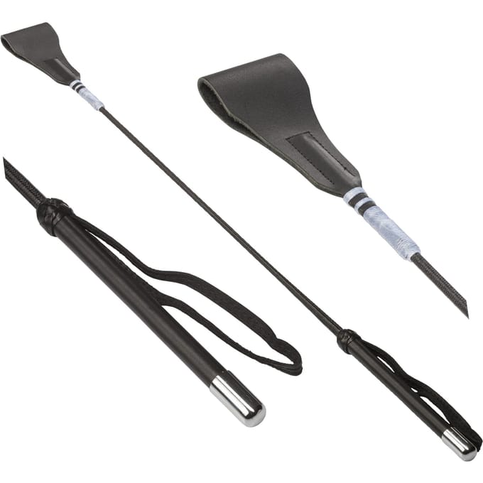 XX-Dreamtoys - Paardrij zweep de Luxe - 71cm lang