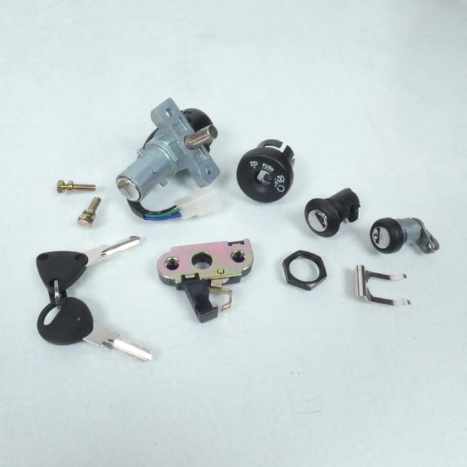 Kit serrure RMS pour Scooter Malaguti 50 Centro 2008 à 2009 246050570 Neuf