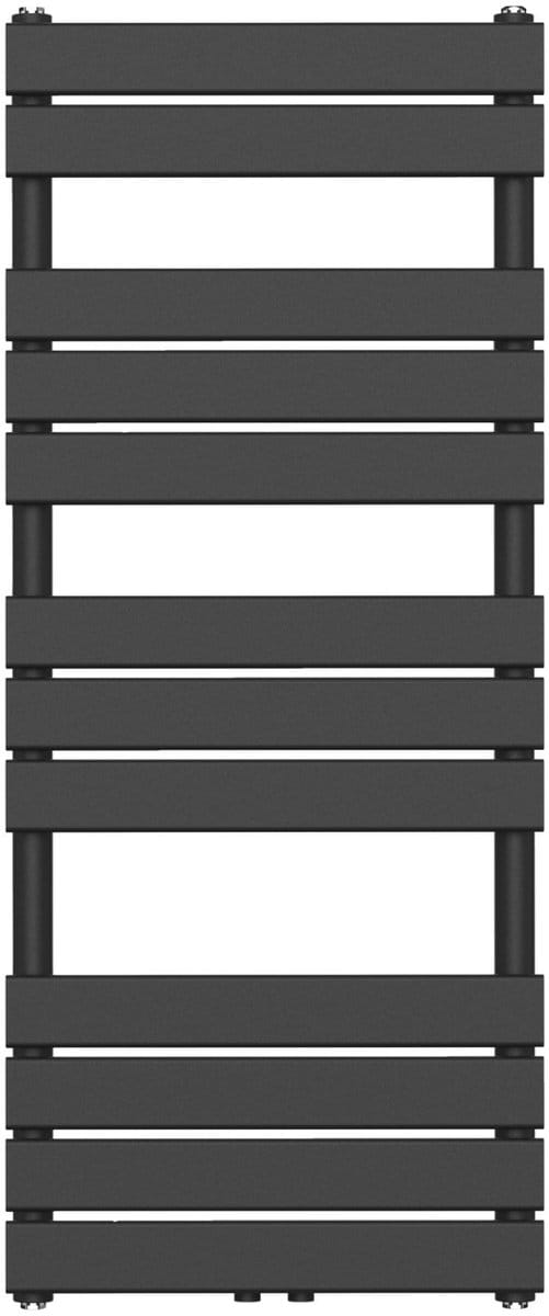 BELRAD Badkamer radiator 1200x500mm - Zwart - Middenaansluiting - 593W