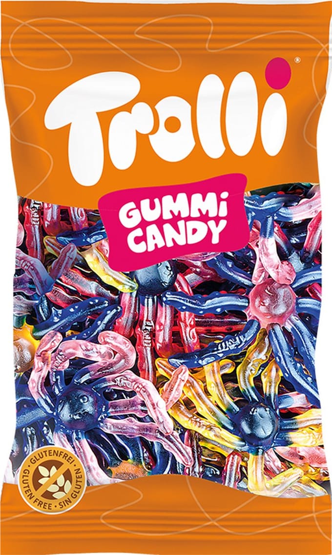 Trolli inktvis snoepjes - octopus vorm voor verjaardagsfeest - 1 kg