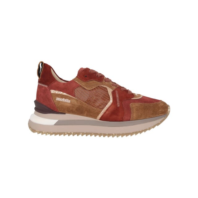 Mephisto Mobils Janel - dames sneaker - Bruin - maat 35.5 (EU) 3 (UK)