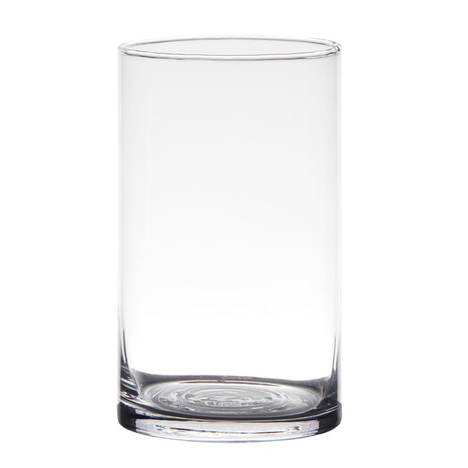 Glazen cilinder vaas 15 × 9 cm