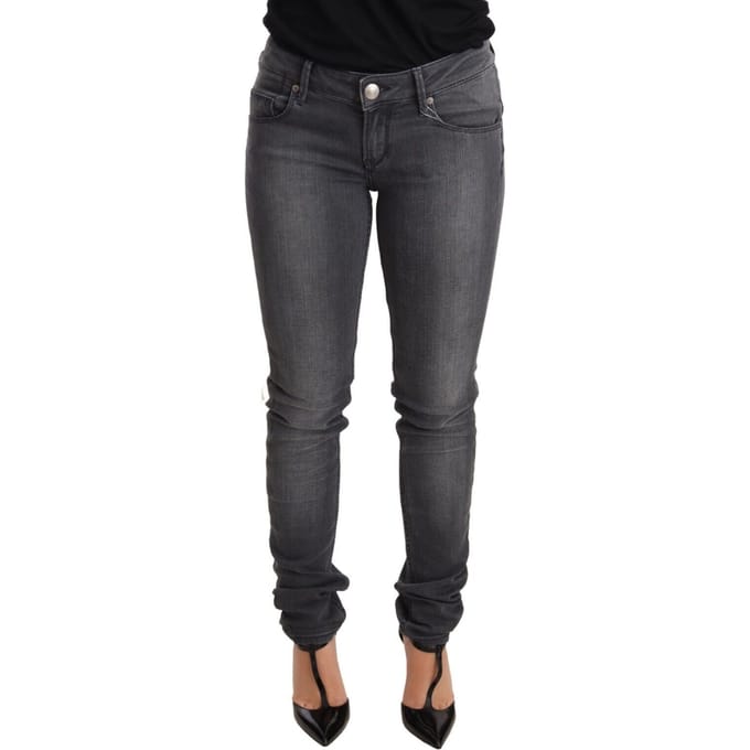 Acht Skinny Jeans Donkergrijs