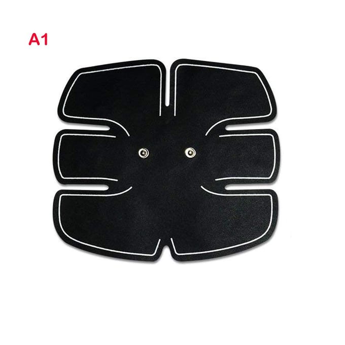 EMS ABS Spierstimulator Toner Taille Spierbuik Afslankende Toning Belt A7 zwart