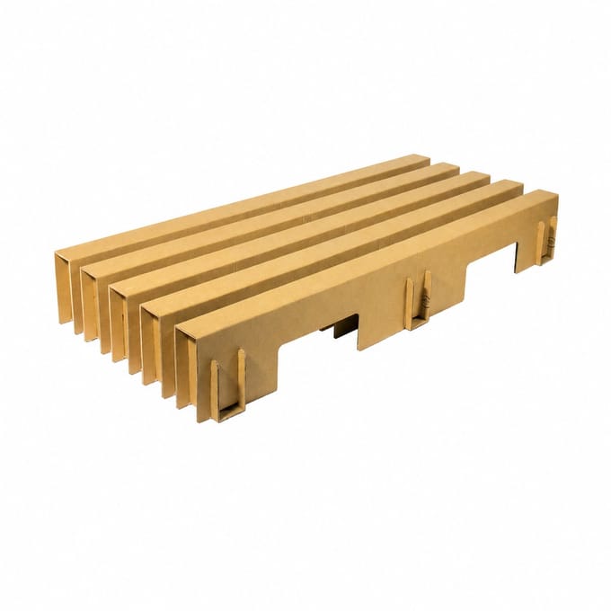Kartonnen boog bed - 160 x 200 cm / Geen lades - Tot 200kg per m2 - Kartent