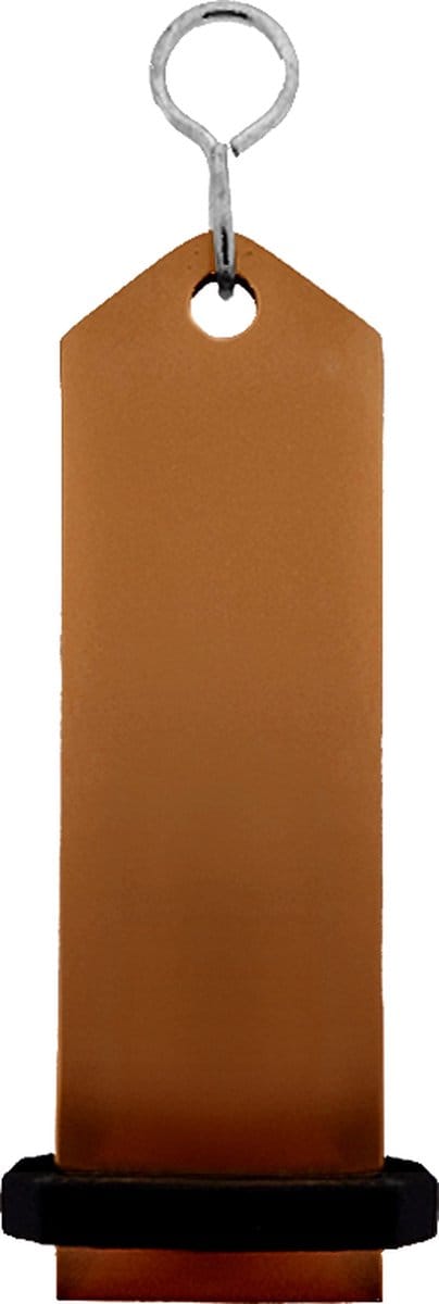CombiCraft Bumerang hotel sleutelhanger brons - 100 x 30 mm - 5 stuks