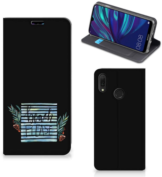 Huawei Y7 hoesje Y7 Pro (2019) Magnet Case Boho Beach