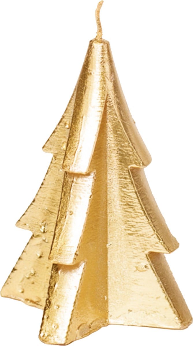Home Society - Kerstboomkaarsjes (Goud) - Set van 12(M)