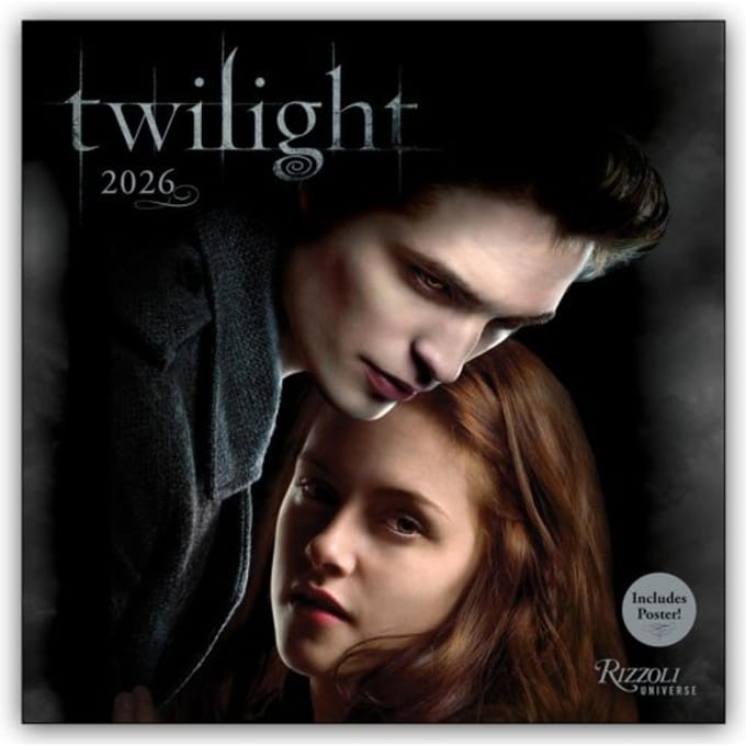 Twilight 2026 Wall Calendar (Includes Full-Color Poster) - Browntrout Wandkalender - Lion's Gate