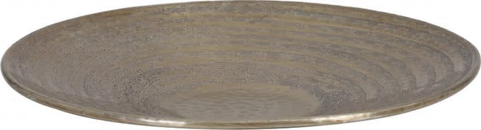Light & Living Schaal Larre - Metaal - - 37 x 5 x 37 cm (BxHxD)