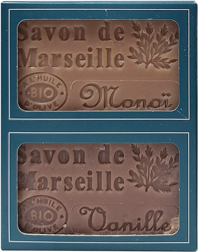 AromaVera - Marseillezeep - Vanille en Monoi 2 x 125 gr.
