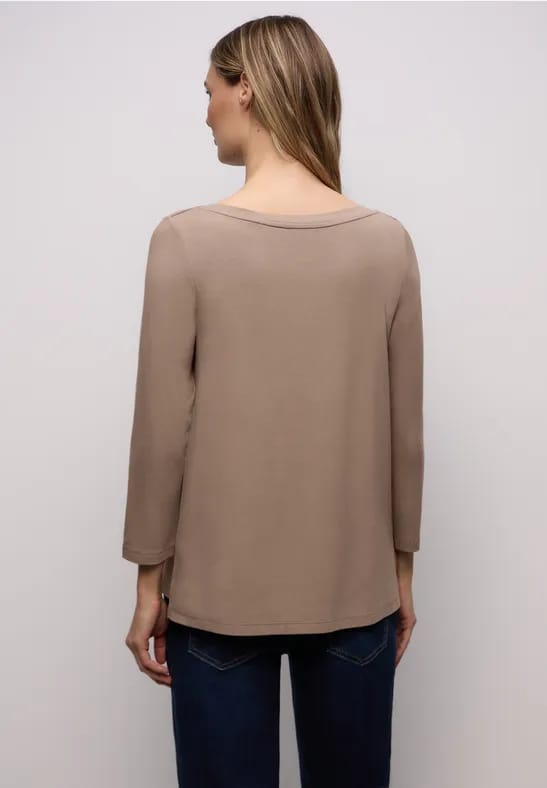 Shirt in lange stijl