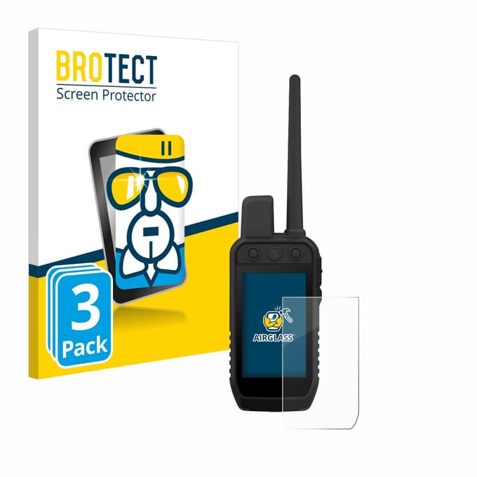 Screenprotector 3 Stuks voor Garmin Alpha 300 K Beschermglas transparant