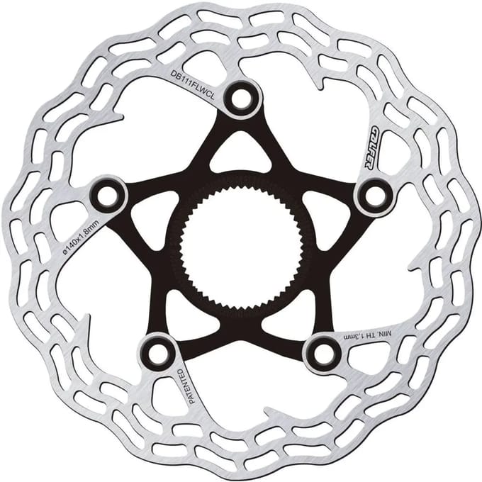 Galfer Road Shark Cl 1.8mm Remschijf Zilver 140 mm