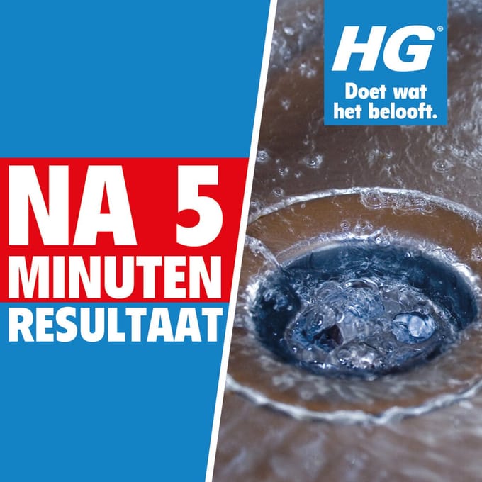 HG - Ontstopper Gel - 6 x 1 liter - Voordeelverpakking