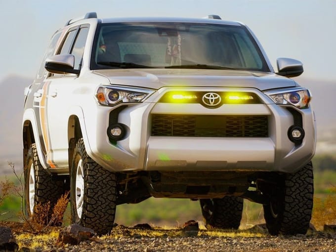 Grille Kit - Lazer - Linear 6 - Set - Toyota - 4-Runner - 2020-2024