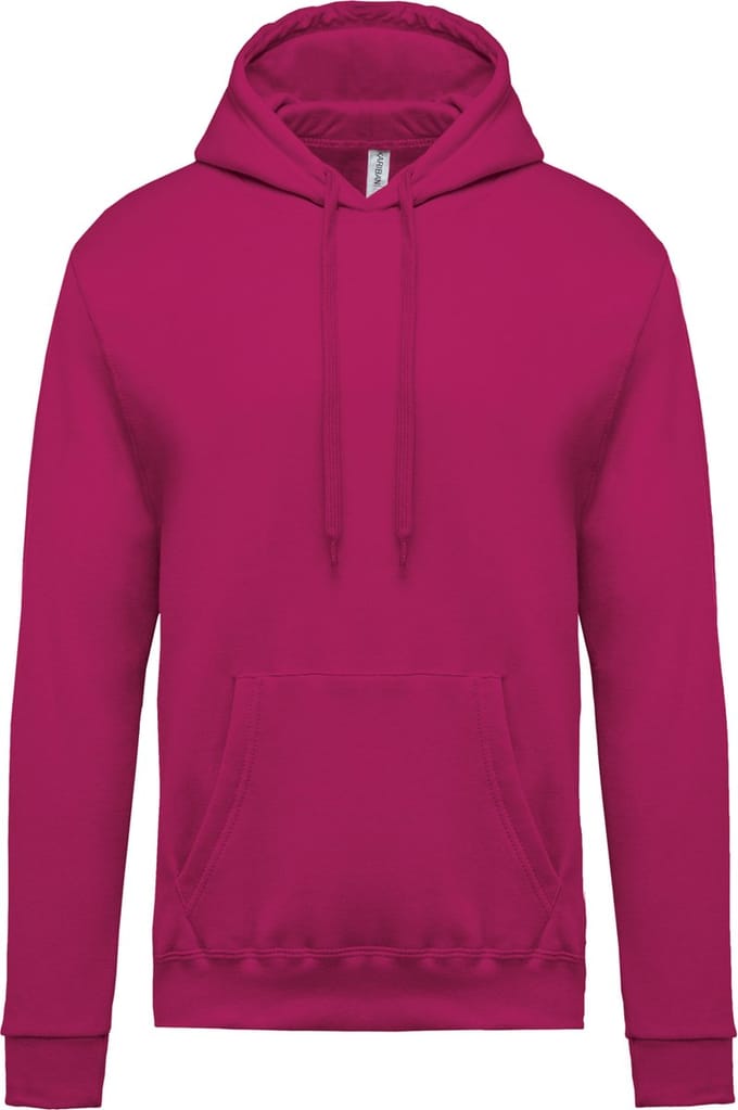 Kariban Herensweater met capuchon K476 - Fuchsia - L
