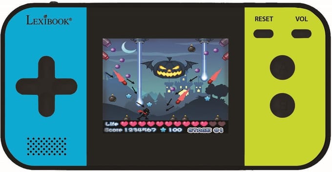 Compact Cyber Arcade® Pocket Gaming Console met kleuren LCD 2.5'' en 150 games
