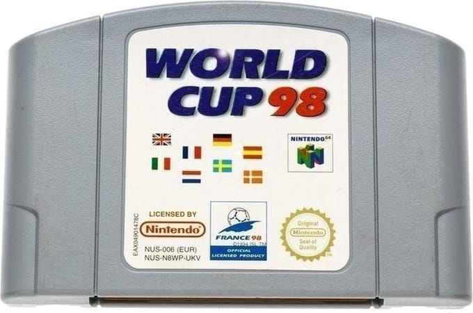 World Cup 98 - Nintendo 64 [N64] Game PAL