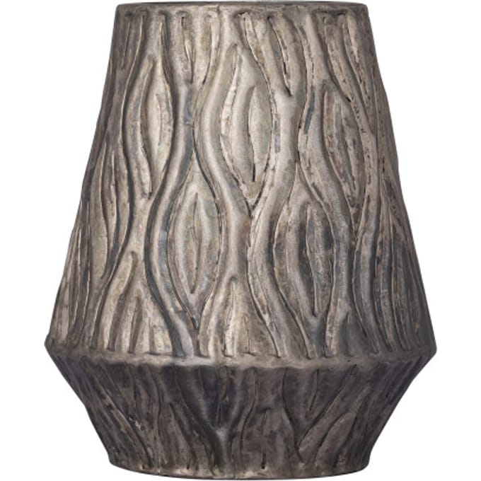 PTMD - Pot Deandra - Zilver - 24.5x24.5x28.5cm