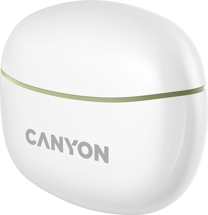 Canyon TWS-5 - In-ear koptelefoon - Groen - Bluetooth 5.3 - Langdurige Batterijduur