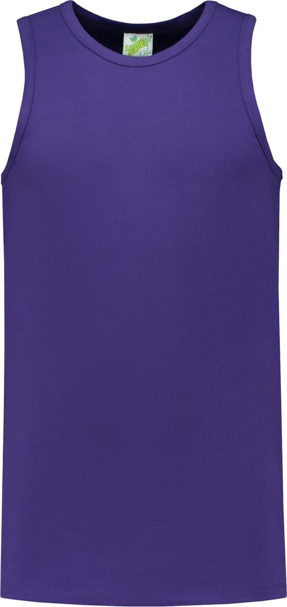 Lemon & Soda heren tanktop in de kleur paars in de maat M.