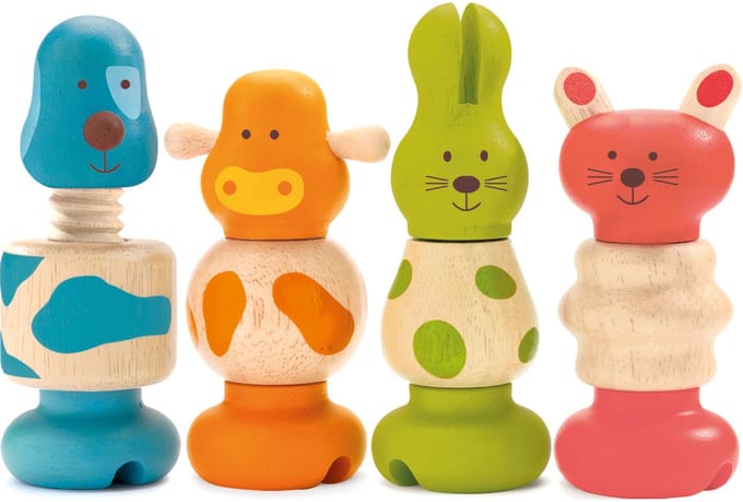 Djeco baby kleuren Vis-animo *