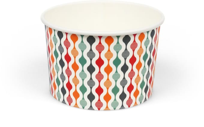 IJsbakjes 100 ml (4 oz), karton 50 stuks ( geschikt voor dot-cake )
