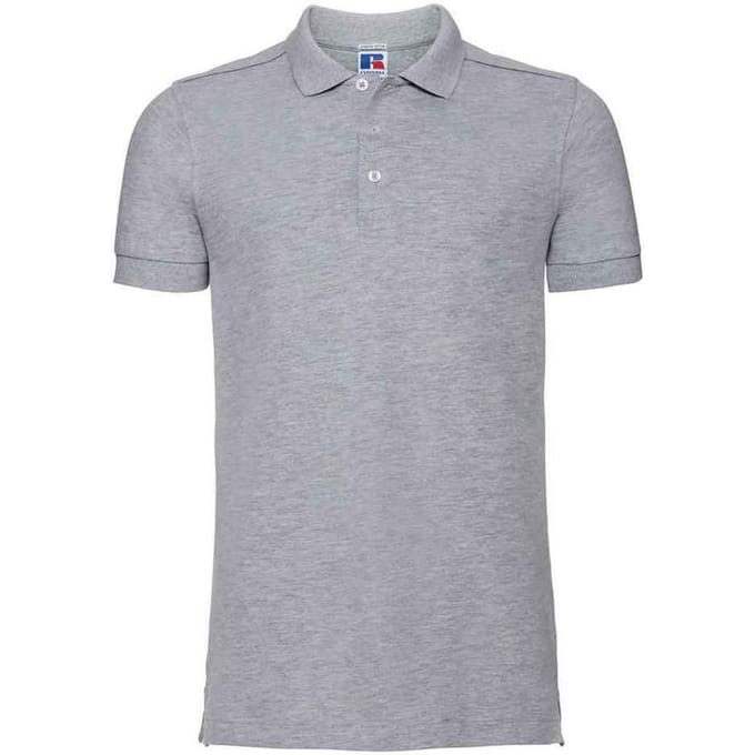 Russell Heren Rek Polo Shirt (Licht Oxford)