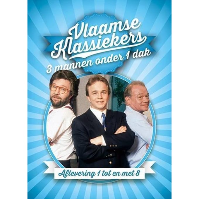 3 Mannen Onder 1 Dak - Aflevering 1 - 8  (DVD)