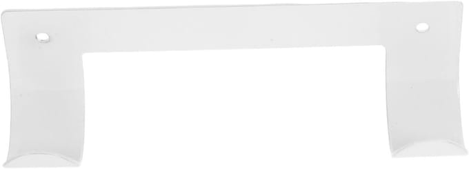 Strijkplank Wandhaak - Strijkplankhouder - Ruimte Besparen - Met Hangrek - 15.3cm Lengte - Wit