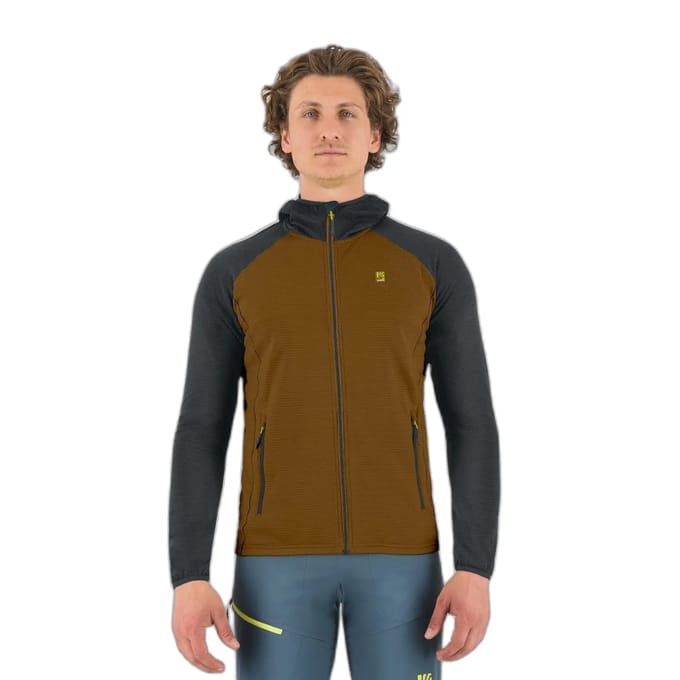 Fleece met capuchon en volledige rits Karpos Ambrizzola