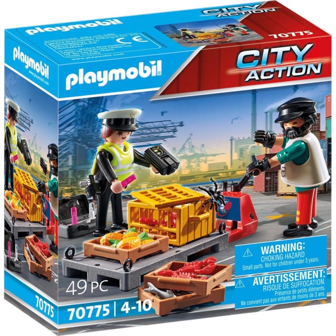 Playmobil 70775 Douanecontrole (kunststof, 4 - 6 jaar)