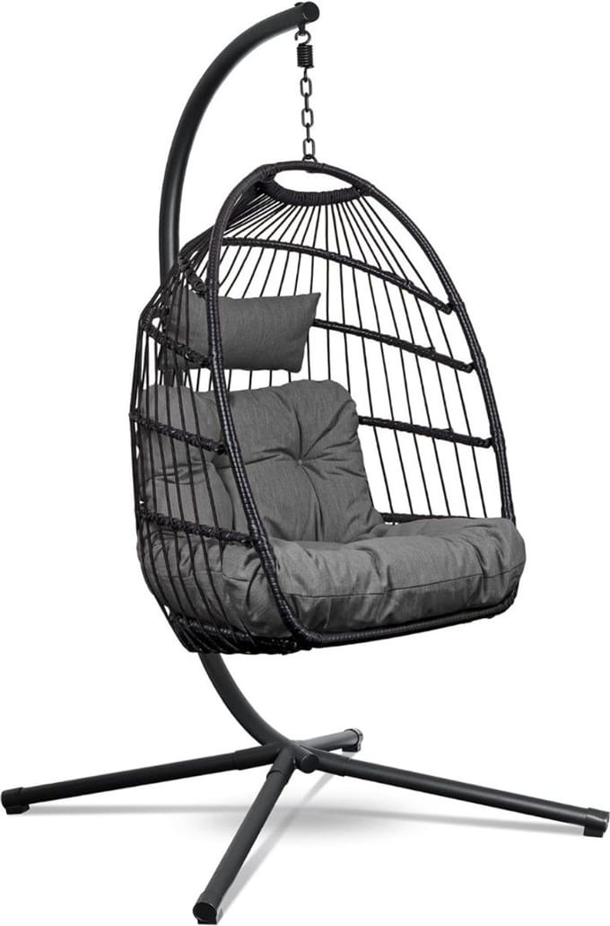 CLVP® Hangstoel met Standaard - Egg Chair - Cocoon