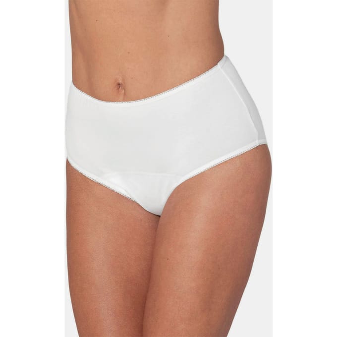 Heupslip met geïntegreerde bescherming - wit - Gr. S van Goldner Fashion