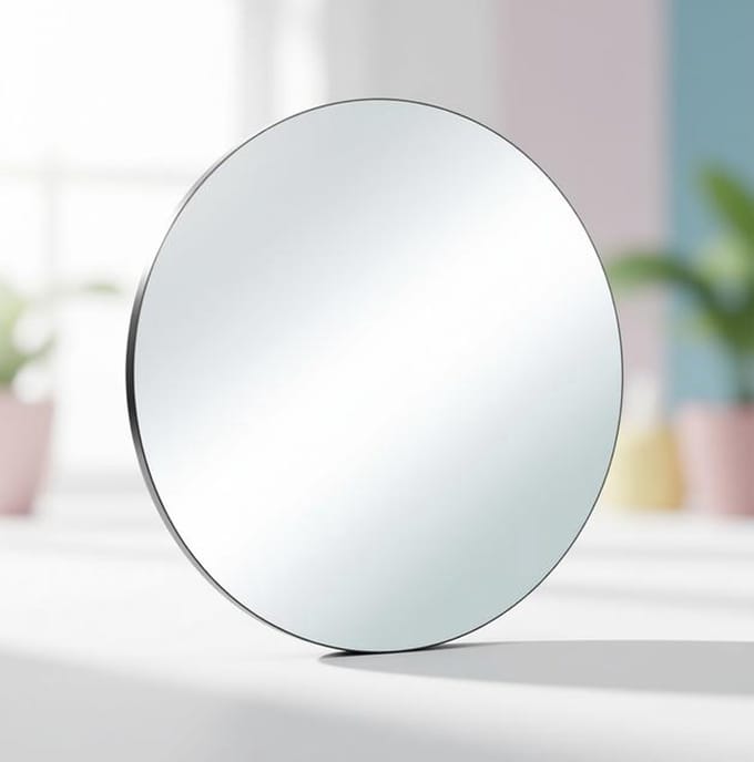 Maison Elara Ronde spiegelplaat 20 cm voor DIY decoratie