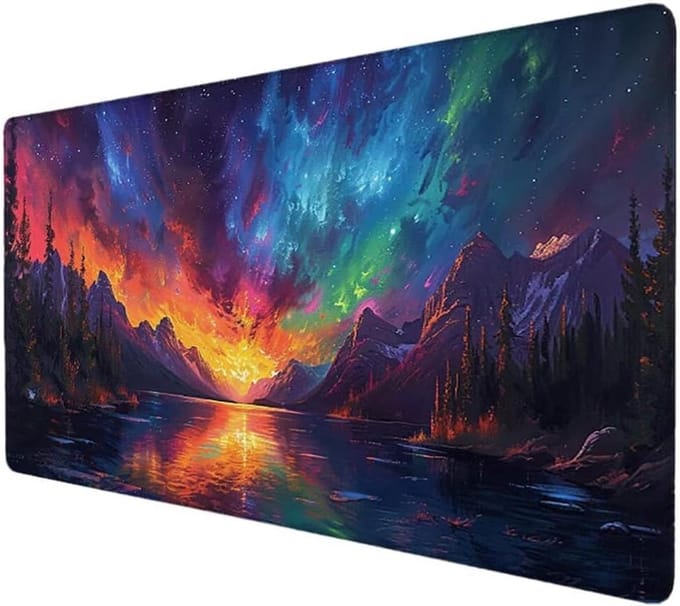 Grote Muismat - Bureauonderlegger XL - Comfortabel Werken - Antislip Basis - 100x50cm - Zwart
