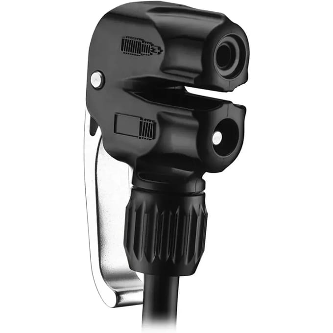 LEZYNE Fietspomp Pompkop Ventielkop DUAL VALVE PUMP HEAD BLACK